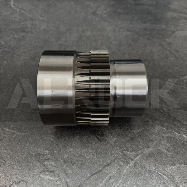 Internal bearing mechanism detail of Sandvik rotary bushing 15233108, designed for stable shaft rotation in high-impact drilling environments