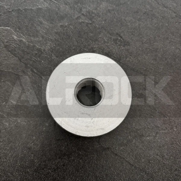 C29250001061 Slotted Nut for Rock Drill Jumbos – M16 Thread, 8.8 Grade, 6 Slots, 32mm Hex Size