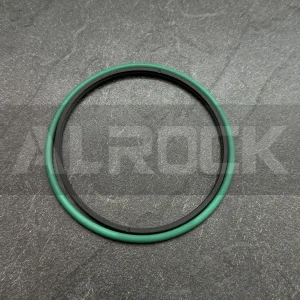 FKM (Viton) rubber seal 86752276 – dual-lip design, 6mm cross-section (ISO 3601-1)