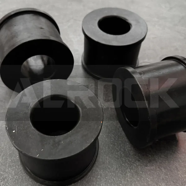 42CrMo4 alloy steel | Induction-hardened surface (HRC50-55) | 3-4mm hardened layer depth
