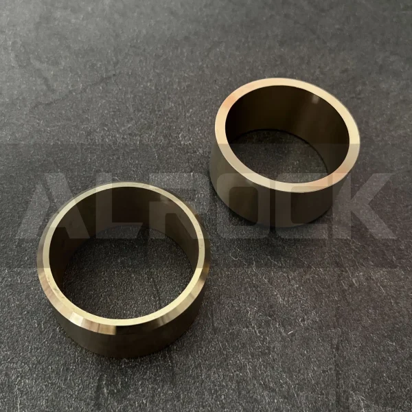 42CrMo4 alloy steel | Induction-hardened surface (HRC50-55) | 3-4mm hardened layer depth
