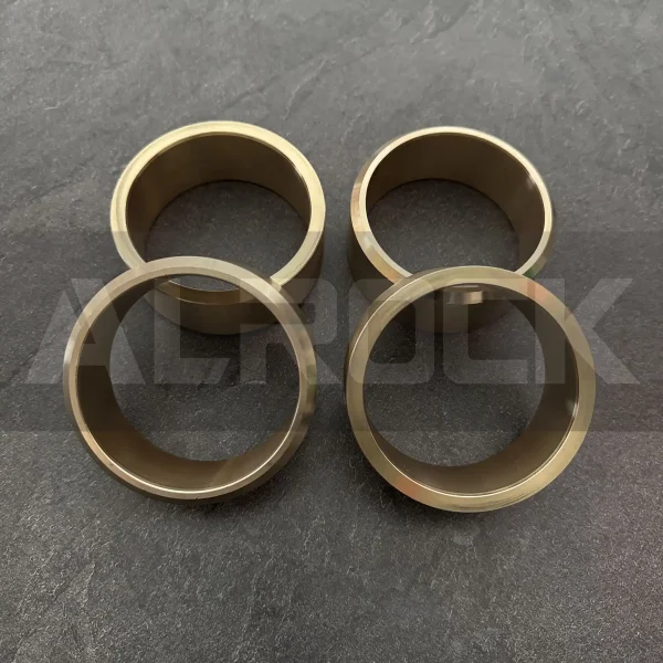 42CrMo4 alloy steel | Induction-hardened surface (HRC50-55) | 3-4mm hardened layer depth