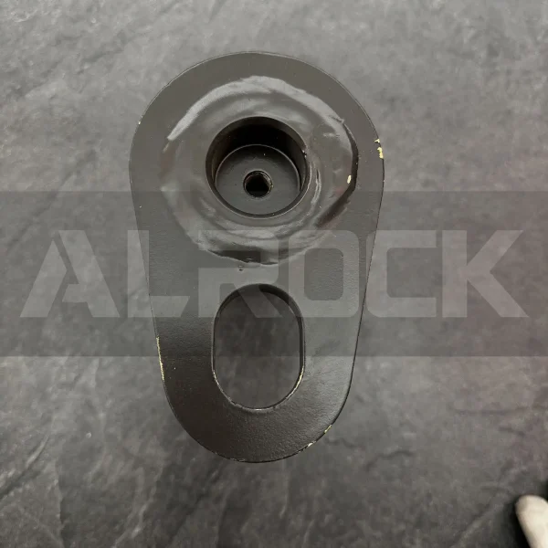 42CrMo4 alloy steel | Induction-hardened (3-4mm depth) | HRC50-55 surface hardness, HRC30-35 core