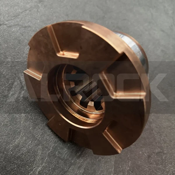 Montabert 86778529 – 42CrMo4 steel | 28 splines (DIN 5480) | Induction-hardened (3-4mm depth)