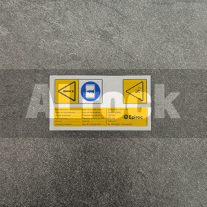 3115600564 Label Set for Mining Hydraulic Rock Drill Rig